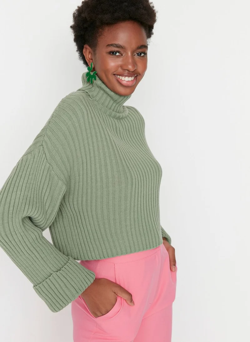 trendyol Crew Neck Knitted Sweater