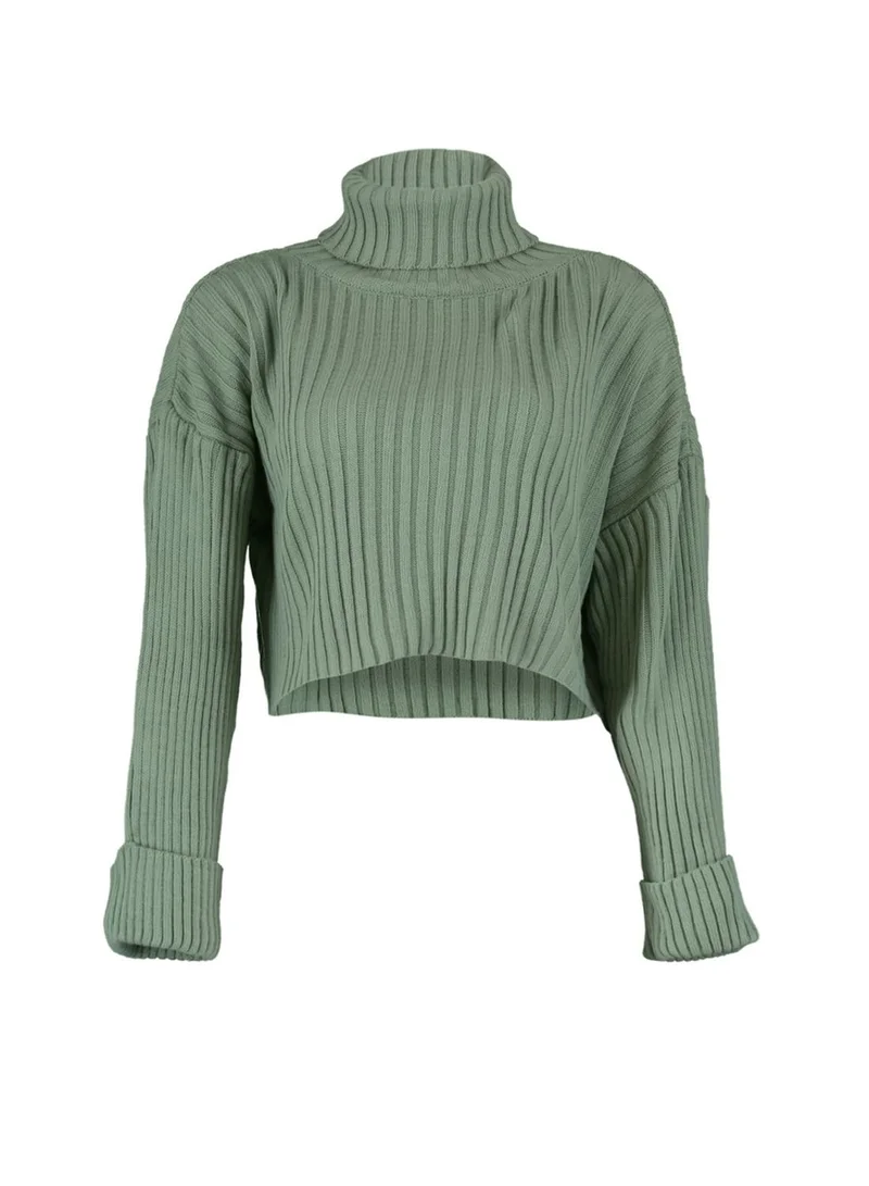 trendyol Crew Neck Knitted Sweater