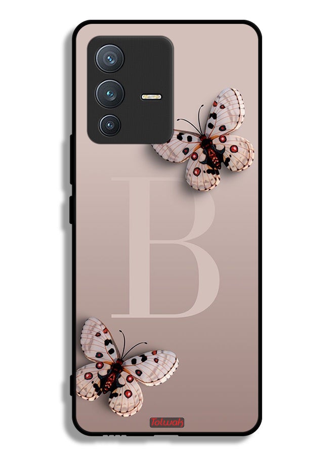 Tolwak Vivo V23 Pro 5G Protective Case Cover B Butterflies - Image 1