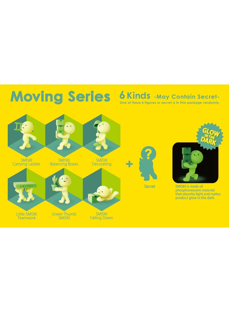 Smiski [1pc - High Quality] Smiski Moving Series Glow-in-the-Dark Creature (Blind Box Edition) - Image 4