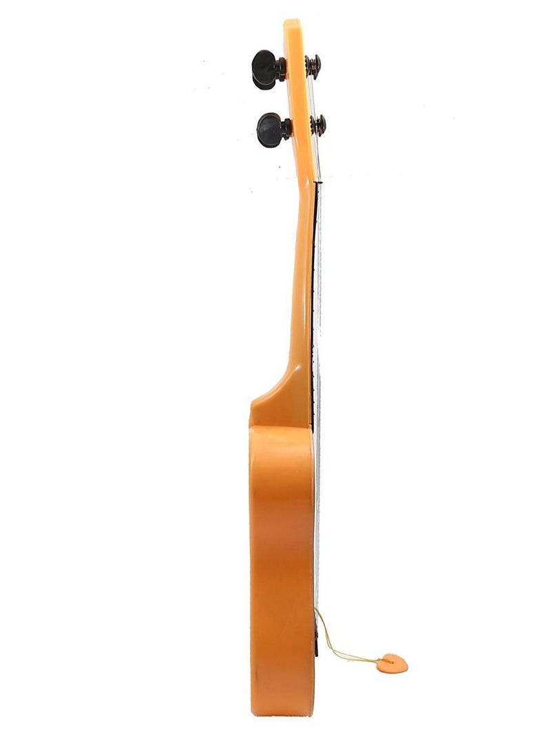 Eco friendly 4 String Guitar Ukulele Toy for Kids | Educational Musical Instrument with Safe Non Toxic Paint  - Image 3