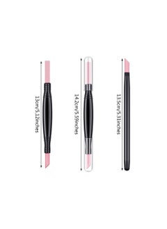 SYOSI Pumice Stone Nail File, Stone Sanding Nail File Stone Cuticle Remover Stick Double-Headed Polishing Pen for Household Beauty Salon Fingernail Toenail Peeling Dead Skin Repairing (6 Pieces)  - Image 3