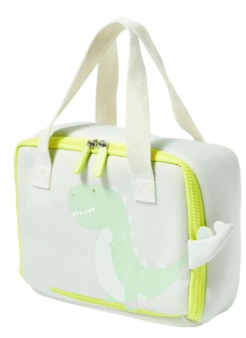 SUNNY LIFE Neoprene Lunch Bag Surfing Dino - Ice Mint