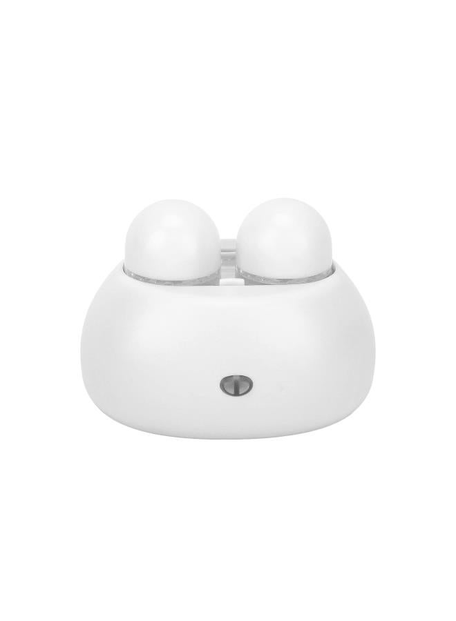WYBOT Contact Lens Cleaner Small Portable Travel Rapid Vibration Electric Automatic Contact Lens Cleaner Machine for Soft Contact Lenses for Travel Home Use(White) - Image 1