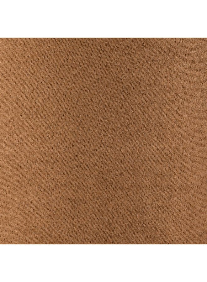 GO&SO Drum Lamp Shades for Table Lamps Medium-Brown Faux Fabric Velveteen Chamois Leather Lampshades -Floor Lamp-13" Top x13" Bottom x 10" High (Spider) Rustic Vintage Shade Required Assembly 1Pack - Image 3