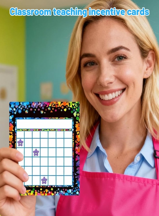 xinxingin 1530 PCS Reward Chart, Classroom Behavior Management System with 30 Charts and 1500 Star Stickers, Routine Chart for Developing Positive Habits, Effective Teaching Tool for Educators and Parents - Image 3