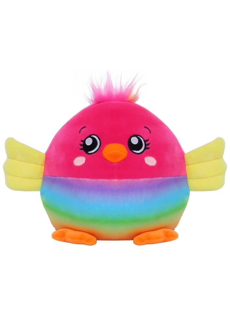 Happy Lines Gifts - Dream Beams glow in the dark - Wave 3, Freya the parrot (7.5"/18cm) - Vacuum Pack w/ hangtag - Image 1