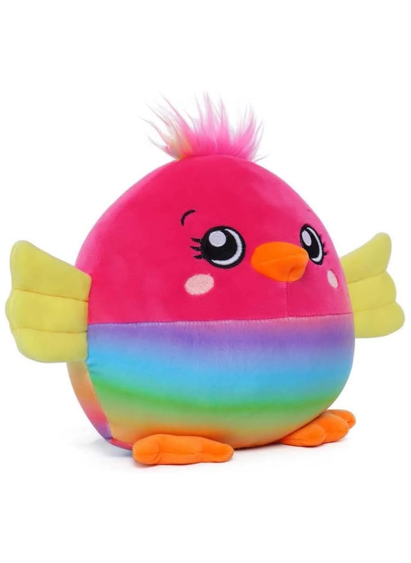 Happy Lines Gifts - Dream Beams glow in the dark - Wave 3, Freya the parrot (7.5"/18cm) - Vacuum Pack w/ hangtag - Image 1