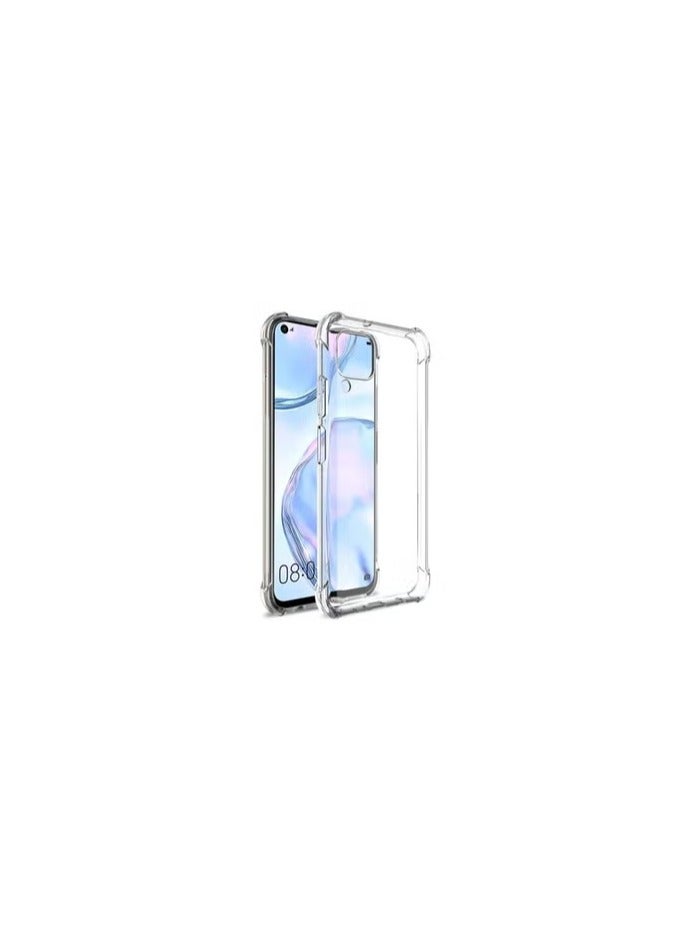 CATANES Huawei Nova 7i Case Clear Thin Transparent TPU PC Phone Case Anti-Fall Airbag Bumper Corner Protection 6.4 inch - Image 1