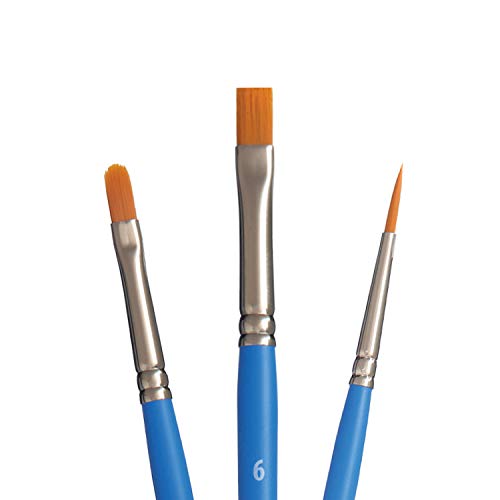 Princeton Select Artiste Brush Set No. 4, Synthetic, 3 Piece, 1 Count - Image 1