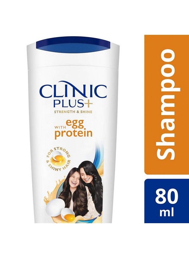 Clinic Plus Strength & Shine Shampoo 80Mlwhiteclsg100  - Image 3