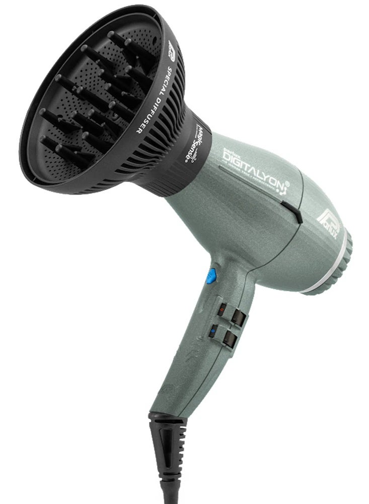 بارلوكس مجفف شعر بارلوكس ديجيتاليون + موزع ماجيك سينس [قابس أوروبي 220 فولت] - علبة رمادية لامعة - Image 4