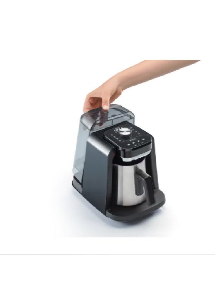 ارزوم اوكا صانعة القهوة التركية أوكا ريتش برو بلس مع خزان الماء OK0038-04 فضى - Image 1