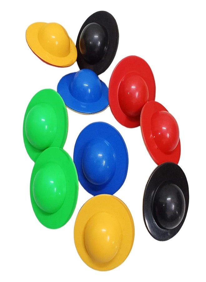 Fitfix® Swimming Egg Flips - Pack of 10 PS - ABS Material - Teach Correct Breathing Technique Swim Training Tool for Kids and Adults Made in India - Image 1
