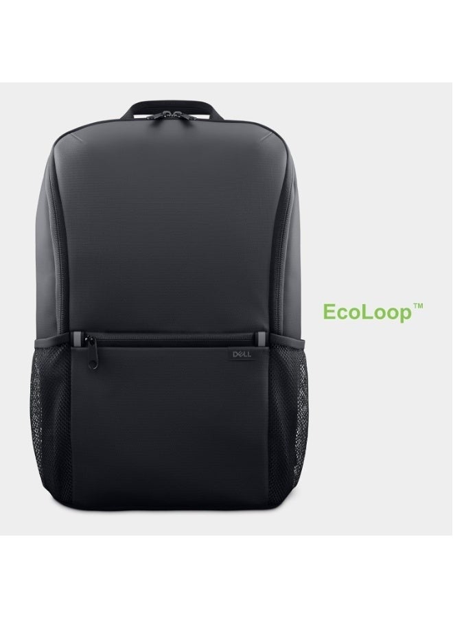 Dell EcoLoop Essential Backpack – Sustainable Laptop Bag with 360° Foam Protection, Water-Resistant Fabric, and Organized Large Capacity Storage - Image 1