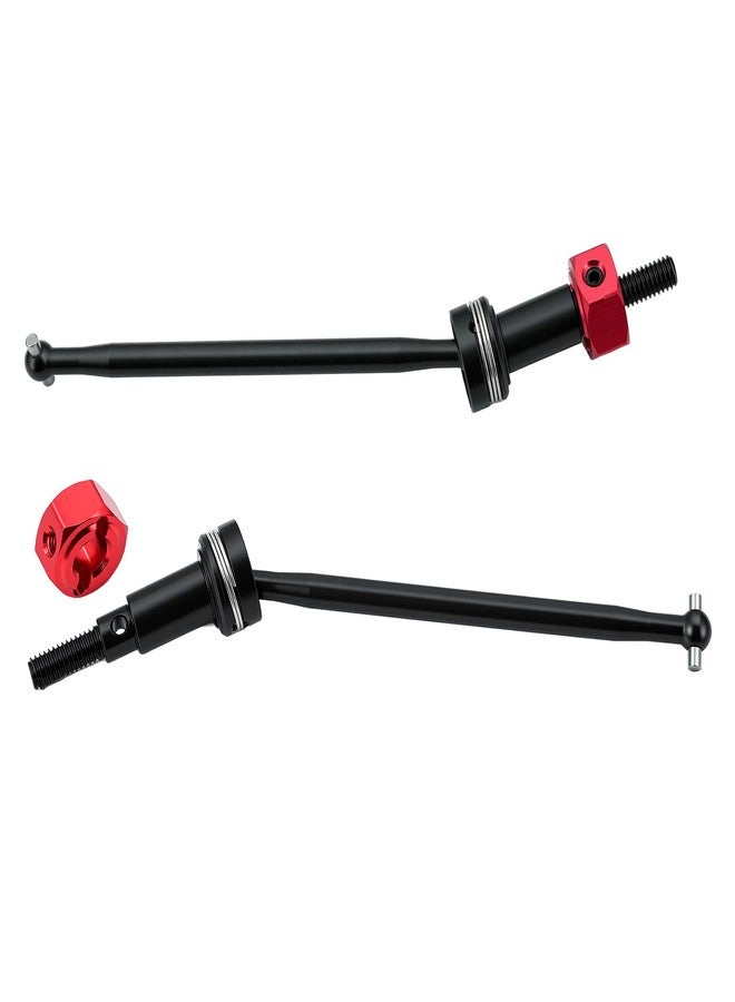 POLANTA #45 Steel CVD Driveshaft Front Rear Drive Shafts Set for Arrma 1/16 Mini Kraton 3S,Drive Shaft Thickened Upgraded Version,Replace ARA-2668 (Black) - Image 5