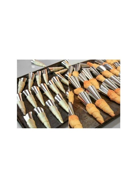 Dessert Non-stick cone for making Kunafa and pastries - 12 pieces