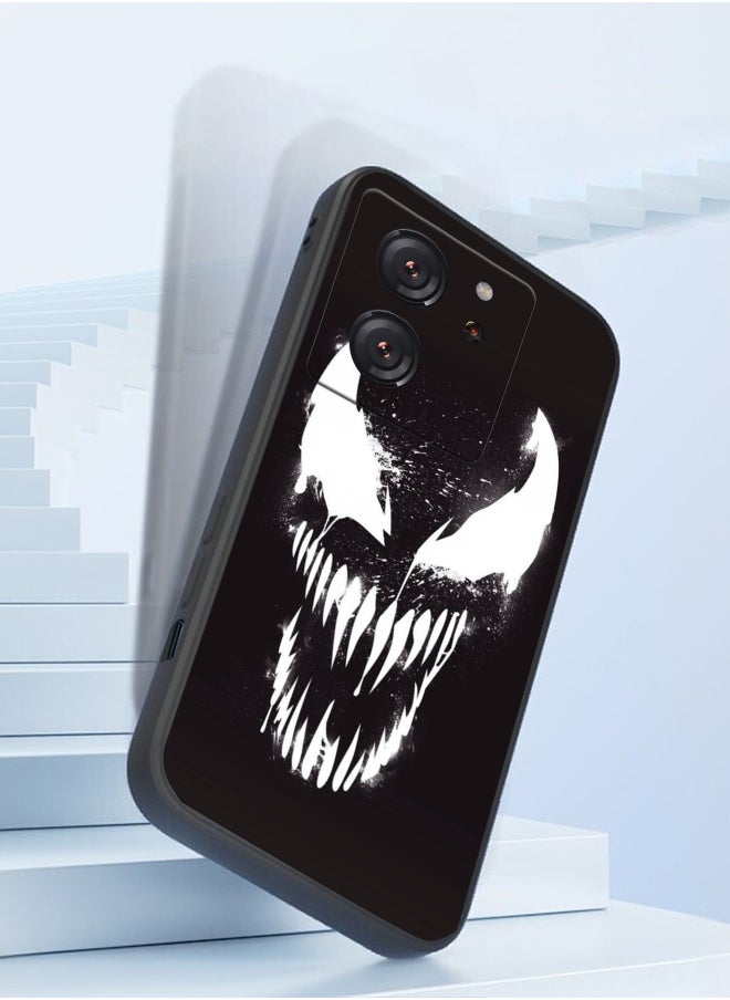 Generic - Protective Shockproof Case Cover For Xiaomi 13T Pro Venom funny white art Drawing - Image 1