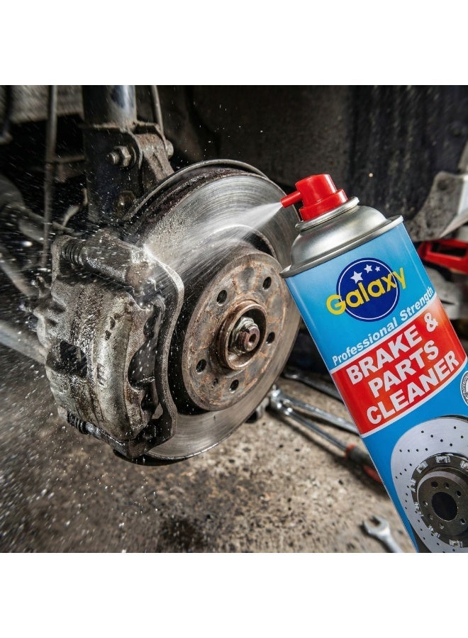 Galaxy Brake & Parts Cleaner - 500ML | Fast-Drying Degreaser for Automotive & Mechanical Parts - Image 2