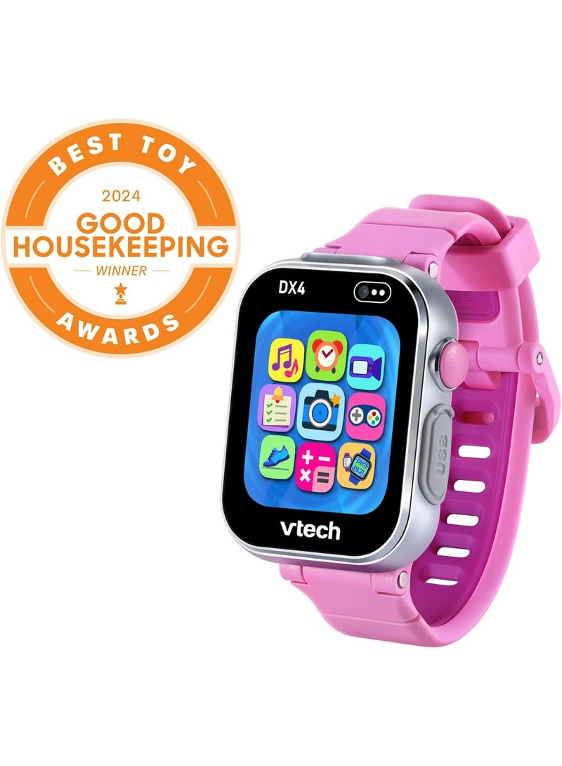 VTech KidiZoom Smartwatch DX4 Pink - Camera & Games, Video Recorder, Voice Changer - Image 5