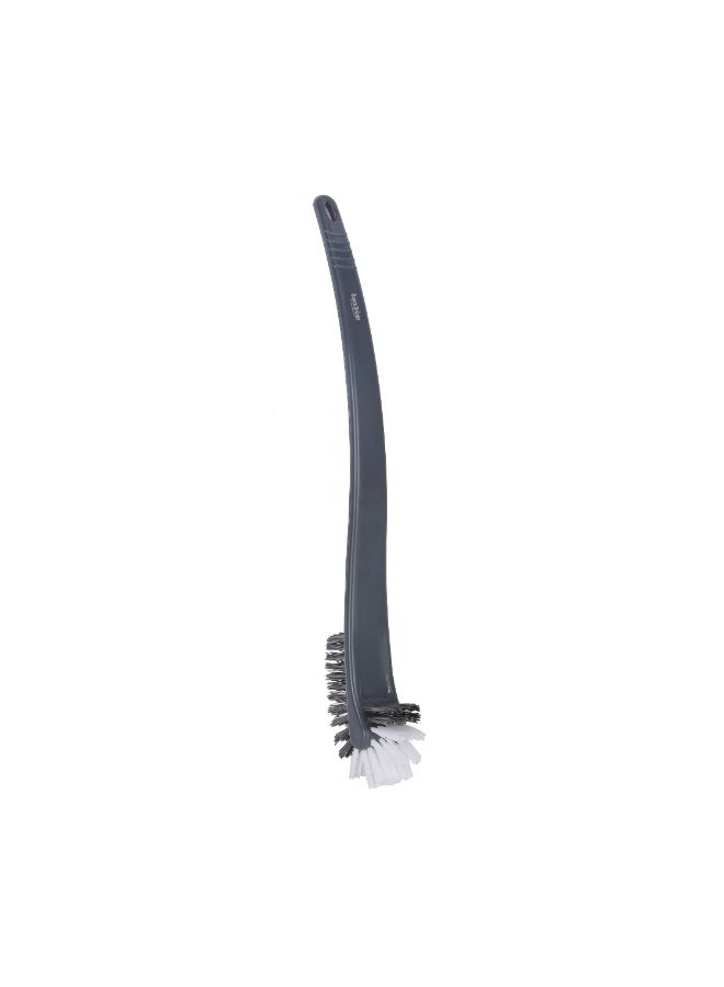 Royalford Toilet Brush WC-Standard, Polypropylene, RF12906 Long Handle Flexible Bristles - Image 1