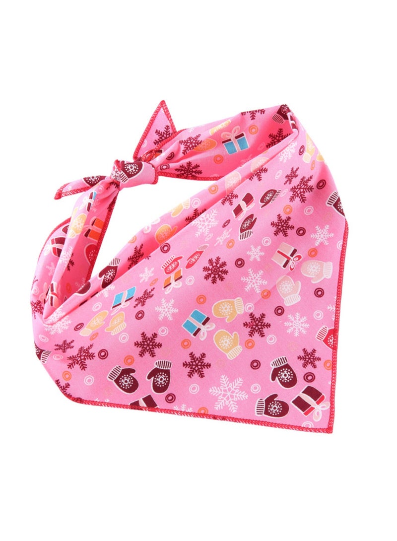 مناديل عيد الميلاد للكلاب - عبوة من 4 مناديل زينة للكلاب، مناسبة للأولاد والبنات، أوشحة مثلثة ناعمة قابلة للعكس ومرايل، مناديل زينة لعيد الميلاد للحيوانات الأليفة، هدية مثالية للجراء والقطط الصغيرة والمتوسطة والكبيرة. - Image 3