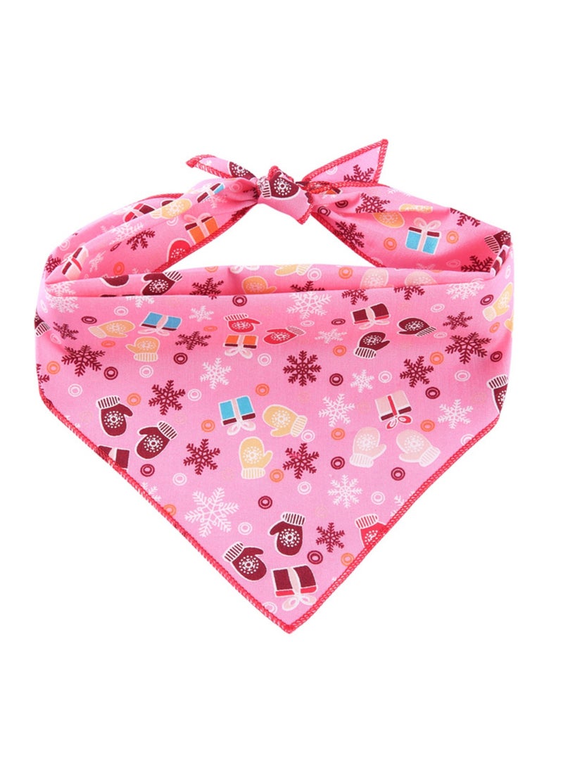 مناديل عيد الميلاد للكلاب - عبوة من 4 مناديل زينة للكلاب، مناسبة للأولاد والبنات، أوشحة مثلثة ناعمة قابلة للعكس ومرايل، مناديل زينة لعيد الميلاد للحيوانات الأليفة، هدية مثالية للجراء والقطط الصغيرة والمتوسطة والكبيرة. - Image 2