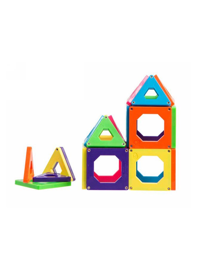 Discovery Mindblown 24 pcs STEM Magnetic Tile Set Educational Toys for Kids 4+ Years  - Image 3