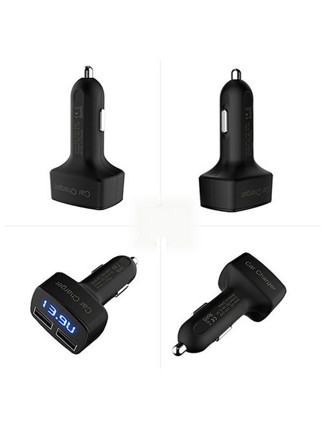 عام محول شاحن سيارة USB C بتيار 3.1A وشاشة عرض الجهد، 30% إمدادات الطاقة السريعة لشحن نوع C من مدخل ولاعة السجائر، شحن سريع 3.0 (PD&QC)، وشاشة عرض بطارية فولتميتر. - Image 2