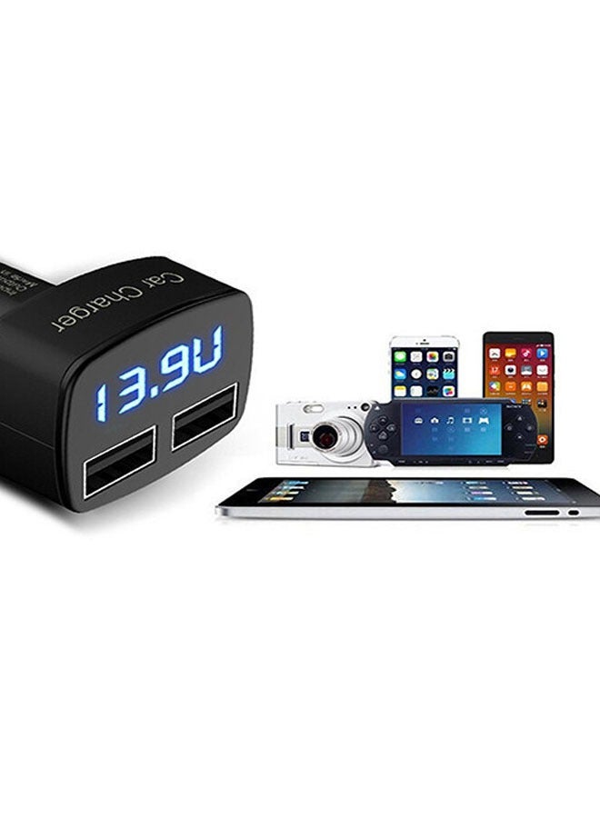 عام محول شاحن سيارة USB C بتيار 3.1A وشاشة عرض الجهد، 30% إمدادات الطاقة السريعة لشحن نوع C من مدخل ولاعة السجائر، شحن سريع 3.0 (PD&QC)، وشاشة عرض بطارية فولتميتر. - Image 4