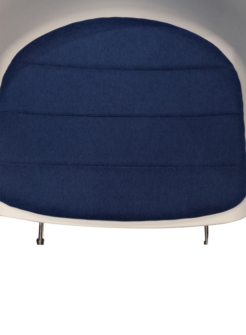 HUIMEI Huimei  ML-DM-414-2 Stylish Dining Chair Grey/Blue  - Image 4