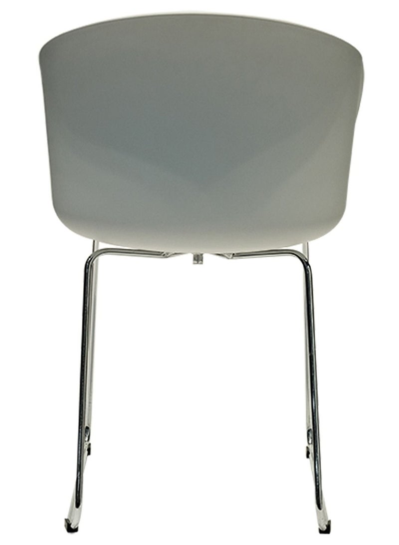 HUIMEI Huimei  ML-DM-414-2 Stylish Dining Chair Grey/Blue  - Image 3