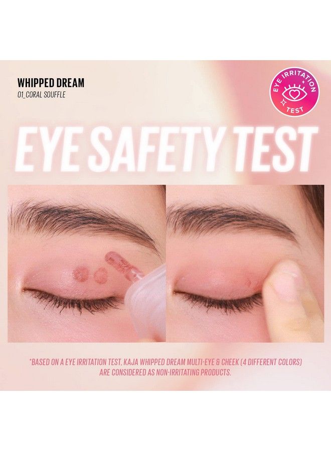 KAJA Multipurpose Liquid Eyeshadow & Blush Whipped Dream : 4 Shades Buildable Blendable Airy Semimatte Finish 02 Meringue Pink 017 Oz - Image 5