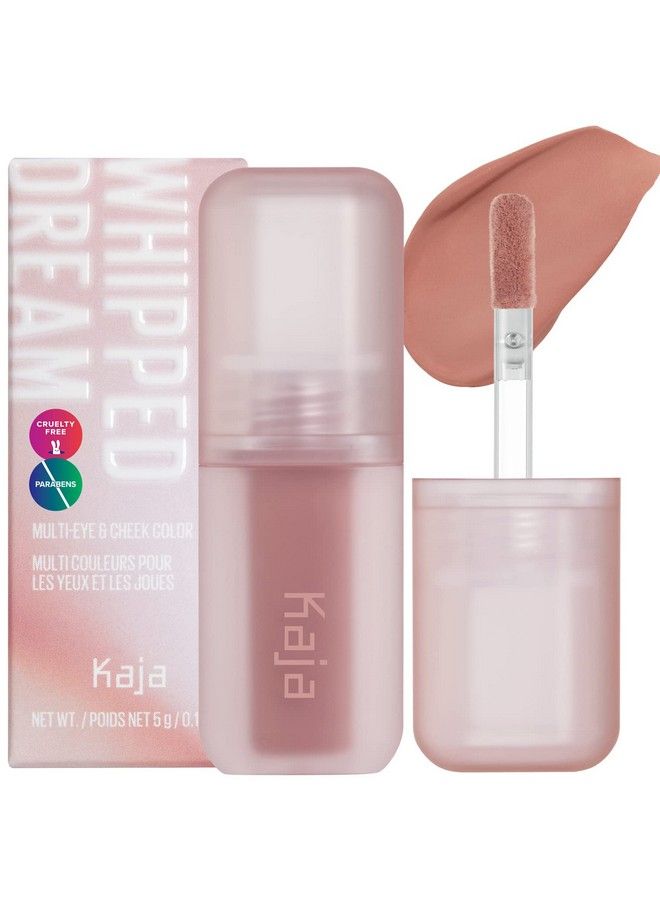 KAJA Multipurpose Liquid Eyeshadow & Blush Whipped Dream : 4 Shades Buildable Blendable Airy Semimatte Finish 02 Meringue Pink 017 Oz - Image 1