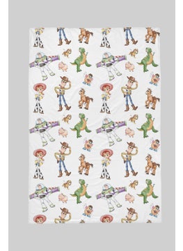 Printed Flat Sheet 120 x 180 cm - Cartoon Series - Toy Story