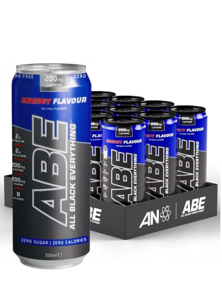 Applied Nutrition Applied Nutrition ABE Ultimate Pre Workout Drink, Increases Physical Performance, Contributes to the Reduction of Tiredness & Fatigue, Energy Flavor-330 ml - Image 2