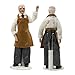 iland Dollhouse People for 1 12 Scale Accessories Miniature 6 inch Dolls for Doll House Little People Figures Mini Dollhouse Family Set Porcelain Action Figures Cute Realistic - Image 4