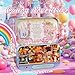 Kisoy Dollhouse Miniature with Furniture Kit Handmade DIY House Model for Teens Adult Gift Candy Adventure - Image 4