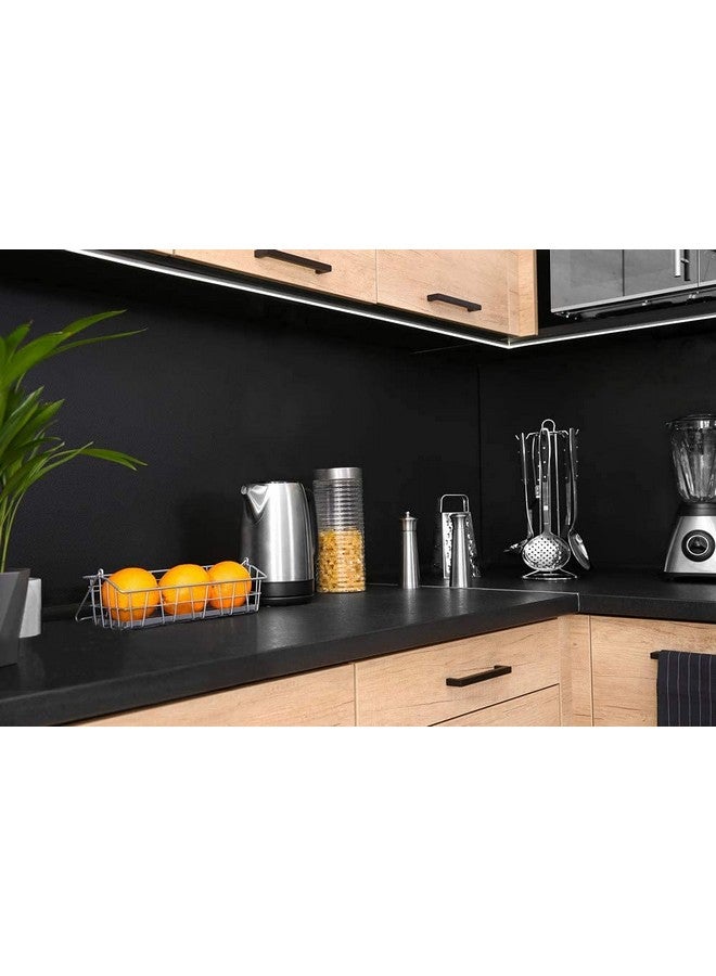 SUNBIRD Matte Self Adhesive Contact Paper Peel And Stick Waterproof Wallpaper Vinyl Self Adhesive Film (24 X 48 Inch Black Matte) - Image 4