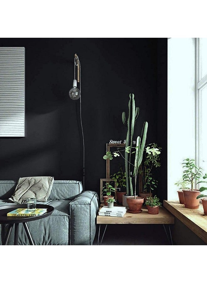 SUNBIRD Matte Self Adhesive Contact Paper Peel And Stick Waterproof Wallpaper Vinyl Self Adhesive Film (24 X 48 Inch Black Matte) - Image 3