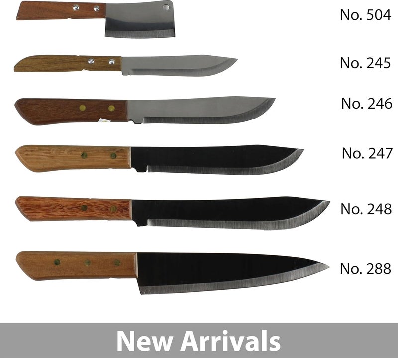Kiwi Brand Stainless Steel 8 inch Thai Chef's Knife No. 21 - Image 4