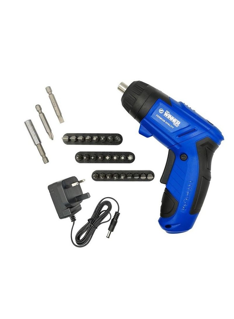 وينر طقم مفكات كهربائية لاسلكية مكون من 29 قطعة مع صندوق عدة - Image 3