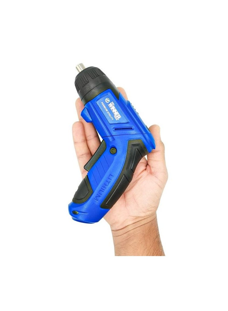 وينر طقم مفكات كهربائية لاسلكية مكون من 29 قطعة مع صندوق عدة - Image 5