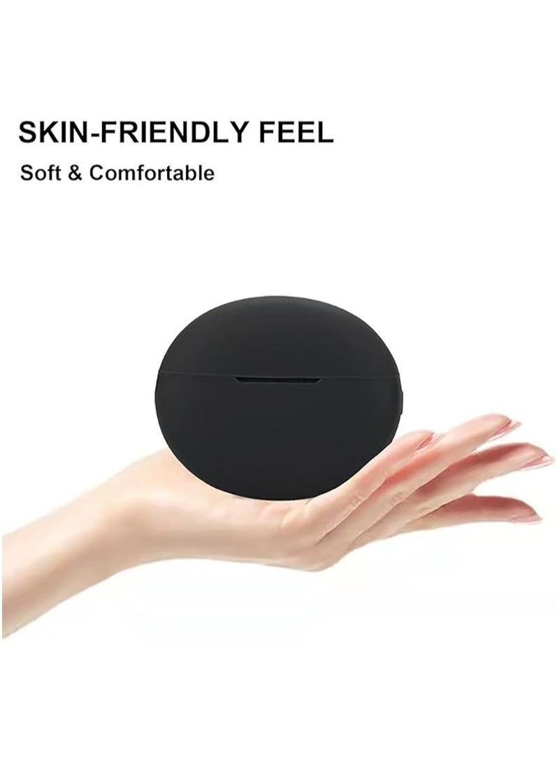 Silicone Case for Oneplus nord Buds 3 pro/Oneplus Buds pro 3, Shockproof Protective Earbuds Cover with Carabiner Accessories (Green) - Image 3