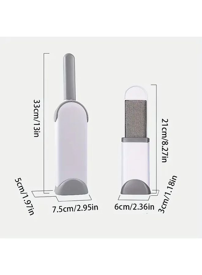 Large Hair Remover Double Sided Pet Fur Brush For Clothes Furniture Carpet - Image 3