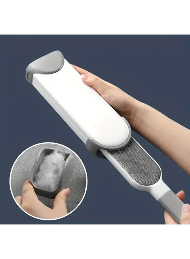 Large Hair Remover Double Sided Pet Fur Brush For Clothes Furniture Carpet - Image 2