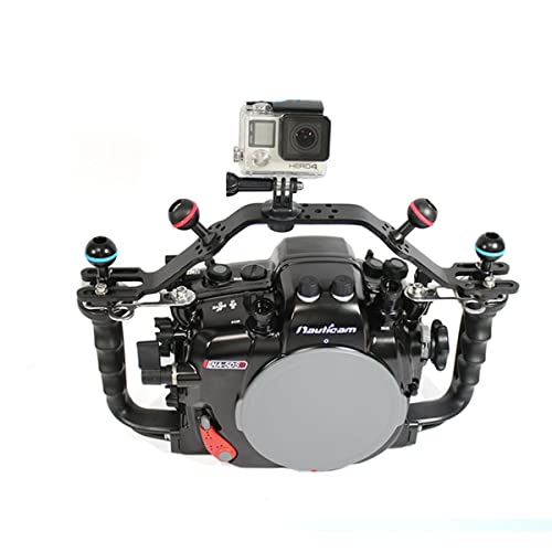 nitescuba NS10-H Underwater Camera Housing Carrier Aluminum Material with Extra Two Ball Mount and Tripod Mount Adaptor for gopro Suitable for nuaticam housing and NS10 Tray - Image 3