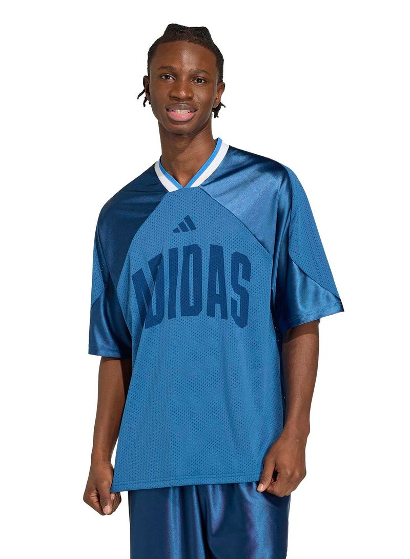 Adidas Stadium Graphic Mesh T-Shirt - Image 1