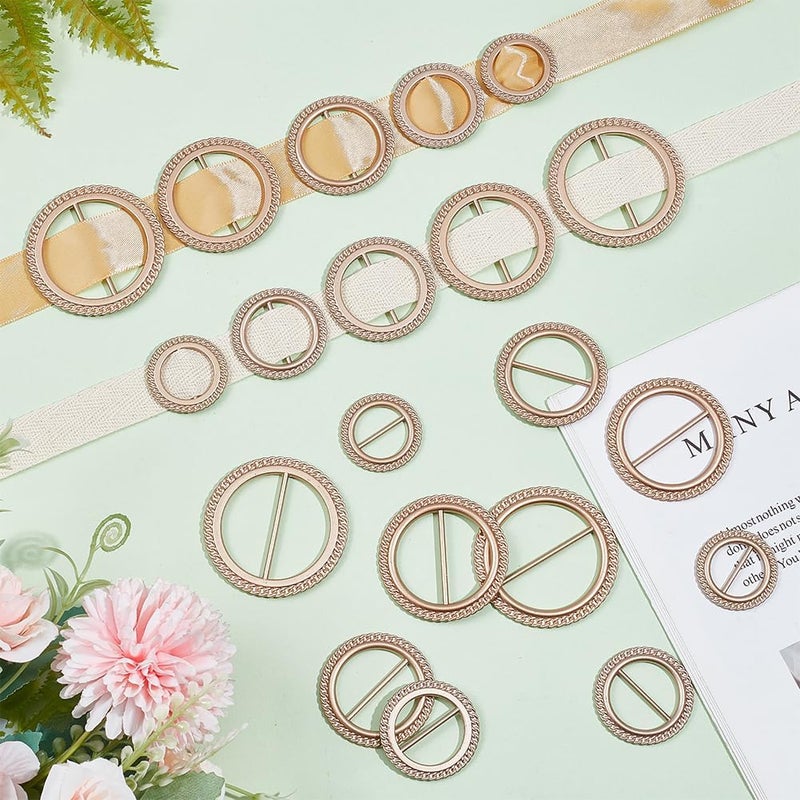 كلاراكو مشبك حلقي لحزام الحقيبة من كلاركو، مكون من 20 قطعة، مشبك حلقي لحزام الأوشحة - Image 4