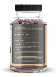 TruHeight  Gummies - Height Growth Maximizer- 60 Gummies Grape Flavor  - Image 2